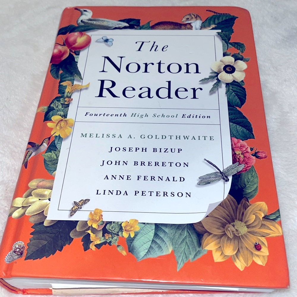 The Norton Reader book fourteenth high school edition
